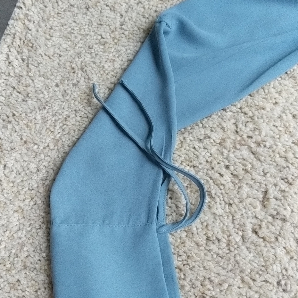 Blue button down - Picture 3 of 3